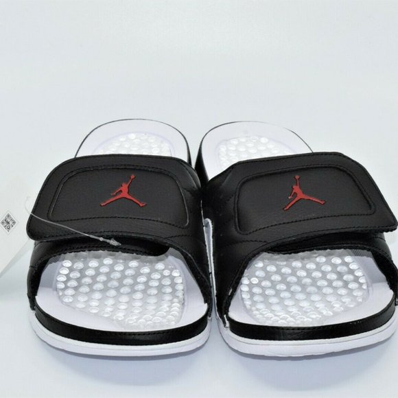 Nike Jordan Hydro V Premier Retro 12 Playoffs Slides Multi Sz 351006-06 - Picture 2 of 4